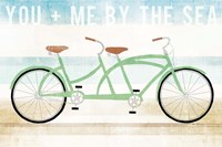 Beach Cruiser Tandem Fine Art Print