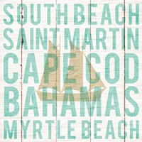 Bon Voyage Boat Framed Print