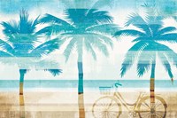 Beachscape Palms I Fine Art Print