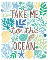 Under Sea Treasures IV Sea Glass Fine Art Print