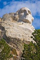 George Washington, Mount Rushmore, South Dakota Fine Art Print