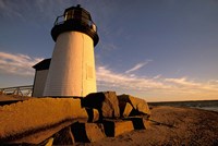Massachusetts, Nantucket, Brant Point lighthouse Fine Art Print