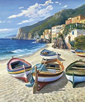 Spiaggia Dei Pescatori Fine Art Print