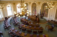 Capitol building in Concord, New Hampshire Fine Art Print