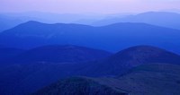 View From Mt Monroe on Crawford Path, White Mountains, New Hampshire Fine Art Print