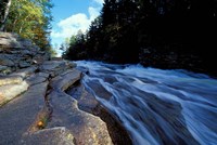 Ammonoosuc River Falls, Cohos Trail, New Hampshire Fine Art Print
