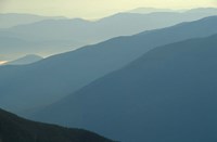 Ridges of the Carter Range from Lion Head, White Mountains National Forest, New Hampshire Fine Art Print