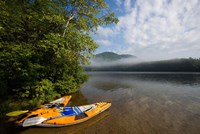Kayak, Mirror Lake, Woodstock New Hampshire Fine Art Print