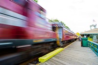 Scenic railroad, Laconia, New Hampshire Fine Art Print