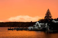 Sunset in Wolfeboro, New Hampshire Fine Art Print