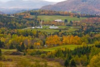 Route 145 in Stewartstown, New Hampshire Fine Art Print