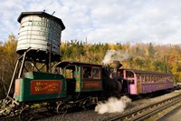 Railroad on Mt Washington in Twin Mountain, New Hampshire Fine Art Print