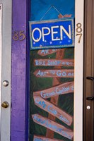 A street scene in downtown Littleton, New Hampshire Fine Art Print