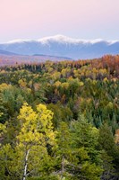 Dusk and Mount Washington, White Mountains, Bethlehem, New Hampshire Fine Art Print