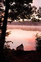 Canoe, Pawtuckaway Lake, New Hampshire Fine Art Print