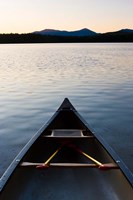 Canoe, White Lake State Park, New Hampshire Fine Art Print