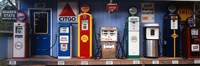 Littleton Historic gas station, New Hampshire Fine Art Print