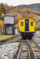 New Hampshire, White Mountains, Bretton Woods, Mount Washington Cog Railway Fine Art Print