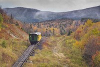 New Hampshire, White Mountains, Mount Washington Cog Railway Fine Art Print