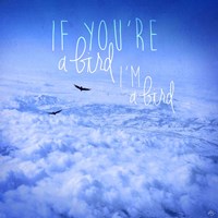 If You're A Bird 2 Fine Art Print