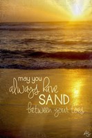 Sand Between Your Toes 2 Fine Art Print