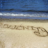 Serenity In The Sand Fine Art Print