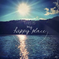 This Is My Happy Place 3 Fine Art Print