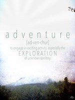 Adventure Definition Fine Art Print