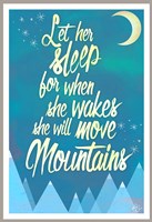 She Will Move Mountains 2 Fine Art Print