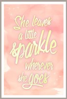 She Leaves a Sparkle 2 Fine Art Print