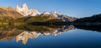 Mt Fitzroy Reflections, Laguna Capri, Argentina Fine Art Print