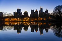 Lake at Dusk,  Atlanta, Georgia Fine Art Print