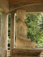 Samadhi Buddha, Northern Ruins, Anuradhapura, Sri Lanka Fine Art Print