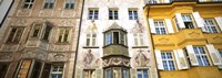 Low Angle View of Old Buildings, Bolzano, Italy Fine Art Print