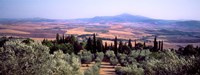 View of a Landscape, Tuscany, Italy Fine Art Print