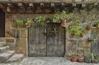 Wooden Door II, San Martin de Trevejo, Spain Fine Art Print