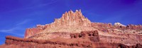 Blue Sky over Rock Formations, Capitol Reef National Park, Utah Fine Art Print