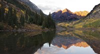 Elk Mountains & Maroon Bells Lake, Colorado Fine Art Print