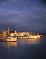 Lobster Boats, Prince Edward Island, Canada Fine Art Print