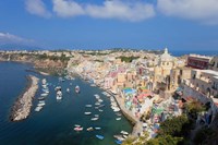 Marina Corricella, Bay of Naples, Italy Fine Art Print