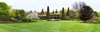 Fountain in Peace Garden, Chicago Botanic Garden Fine Art Print