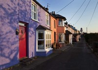 Roche's Point Village and Lighthouse, County Cork, Ireland Fine Art Print