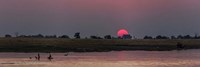 River at Dusk, Chobe River, Botswana Fine Art Print