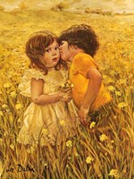 First Kiss Fine Art Print