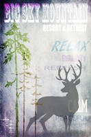 Big Sky Mountain Fine Art Print