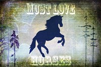 Country Horse II Fine Art Print