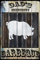 Dads BBQ 2 Fine Art Print