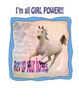 Rev Up Your Horses Fine Art Print