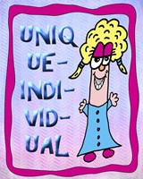 Unique Individual 2 Fine Art Print