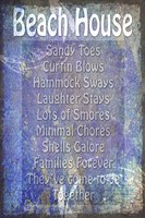 Beach House Fine Art Print